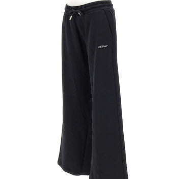 OFF-WHITE Pantaloni da tuta "Bookish" BLACK Donna 