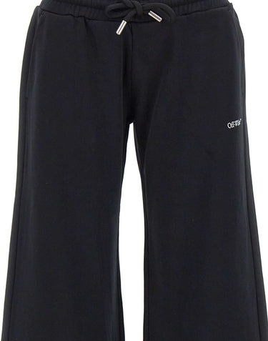 OFF-WHITE Pantaloni da tuta "Bookish" BLACK Donna 