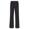 OFF-WHITE Pantaloni da tuta in raso con pizzo BLACK Donna 