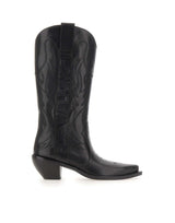 OFF-WHITE Stivali "Santiago" BLACK Donna 