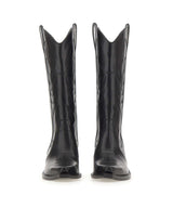 OFF-WHITE Stivali "Santiago" BLACK Donna 