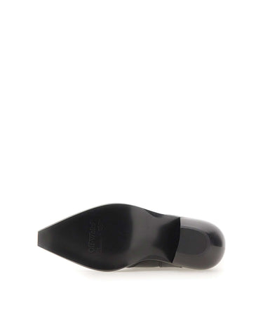 OFF-WHITE Stivali "Santiago" BLACK Donna 