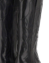 OFF-WHITE Stivali "Santiago" BLACK Donna 
