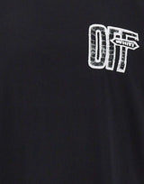OFF-WHITE T-shirt "Motion Arrow Skate" BLACK Uomo 