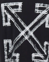 OFF-WHITE T-shirt "Motion Arrow Skate" BLACK Uomo 