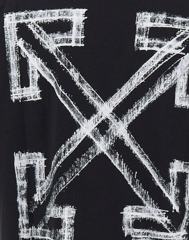 OFF-WHITE T-shirt "Motion Arrow Skate" BLACK Uomo 