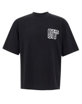 OFF-WHITE T-shirt "Motion Arrow Skate" BLACK Uomo 