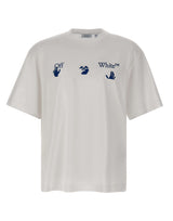 OFF-WHITE T-shirt "Bacco Arrow Skate" WHITE Uomo 