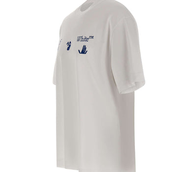 OFF-WHITE T-shirt "Bacco Arrow Skate" WHITE Uomo 