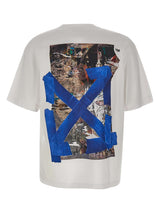 OFF-WHITE T-shirt "Bacco Arrow Skate" WHITE Uomo 