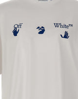 OFF-WHITE T-shirt "Bacco Arrow Skate" WHITE Uomo 