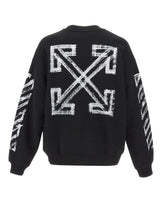 OFF-WHITE Felpa "Motion Arrow Skate" BLACK Uomo 