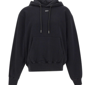 OFF-WHITE Felpa "Industrial Half Arrow" BLACK Uomo 