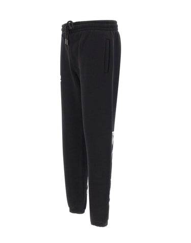 OFF-WHITE Pantaloni di tuta "Motion Arrow Cuffed" BLACK Uomo 