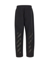 OFF-WHITE Pantaloni "Glossy Arrow" BLACK Uomo 