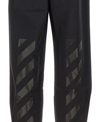 OFF-WHITE Pantaloni "Glossy Arrow" BLACK Uomo 