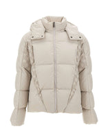 OFF-WHITE Piumino "Bookish Racing" GREY Uomo 