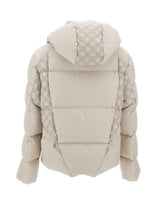 OFF-WHITE Piumino "Bookish Racing" GREY Uomo 