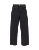 OFF-WHITE Jeans "Half Arrow" BLACK Uomo 