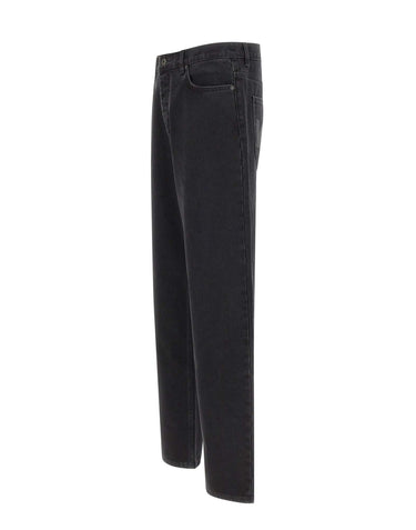 OFF-WHITE Jeans "Half Arrow" BLACK Uomo 