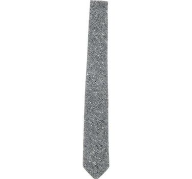 PAUL SMITH Cravatta in lana Donegal GREY Uomo 