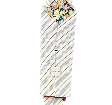 PAUL SMITH Cravatta "Shirting Stripe" WHITE Uomo 