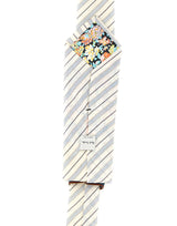 PAUL SMITH Cravatta "Shirting Stripe" WHITE Uomo 