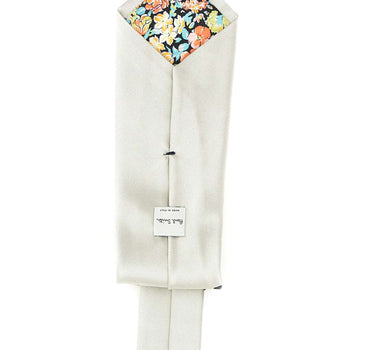 PAUL SMITH Cravatta in seta con coniglio jacquard GREY Uomo 