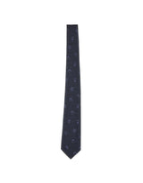 PAUL SMITH Cravatta in seta con fantasia floreale BLUE Uomo 