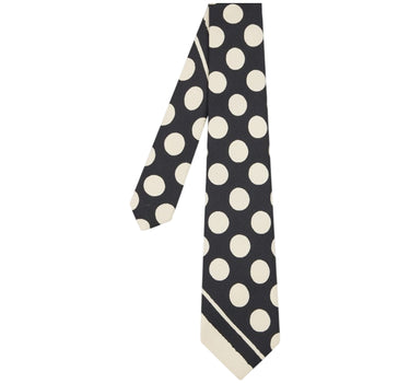PAUL SMITH Cravatta di seta a pois MULTICOLOR Uomo 