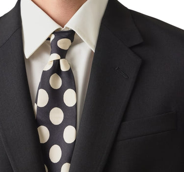 PAUL SMITH Cravatta di seta a pois MULTICOLOR Uomo 
