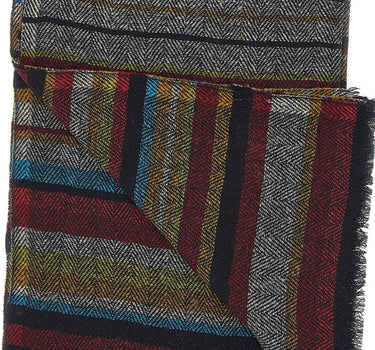 PAUL SMITH Sciarpa "Bold Sig" MULTICOLOR Uomo 
