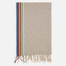 PAUL SMITH "Scarf sig woven edge" BEIGE Uomo 