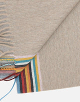 PAUL SMITH "Scarf sig woven edge" BEIGE Uomo 