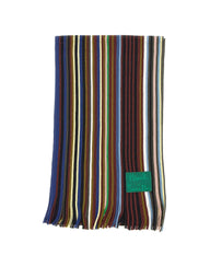 PAUL SMITH Sciarpa "Iver Stripe" MULTICOLOR Uomo 