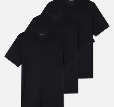 PAUL SMITH Set 3 T-shirt BLACK Uomo 