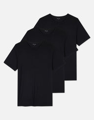 PAUL SMITH Set 3 T-shirt BLACK Uomo 