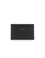 PAUL SMITH Portacarte in pelle "Signature Stripe" MULTICOLOR Uomo 
