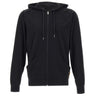 PAUL SMITH Felpa con cappuccio in jersey di cotone BLACK Uomo 