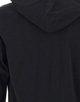 PAUL SMITH Felpa con cappuccio in jersey di cotone BLACK Uomo 