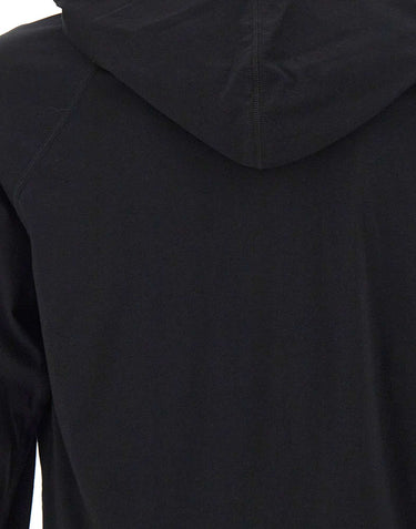 PAUL SMITH Felpa con cappuccio in jersey di cotone BLACK Uomo 