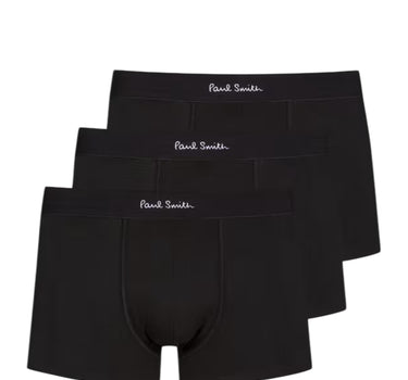 PAUL SMITH Set 3 boxer in cotone BLACK Uomo 