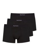 PAUL SMITH Set 3 boxer in cotone BLACK Uomo 