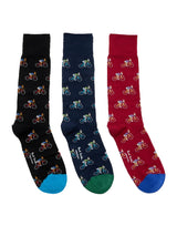 PAUL SMITH Set 3 Pack "Sock PRabb" MULTICOLOR Uomo 