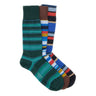 PAUL SMITH Set 3 Pack "Sock Cracker Strp" MULTICOLOR Uomo 