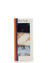 PAUL SMITH Set 3 paia di calze a fantasia MULTICOLOR Uomo 