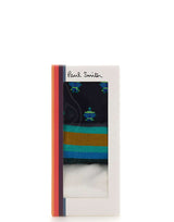 PAUL SMITH Set 3 paia di calze a fantasia MULTICOLOR Uomo 
