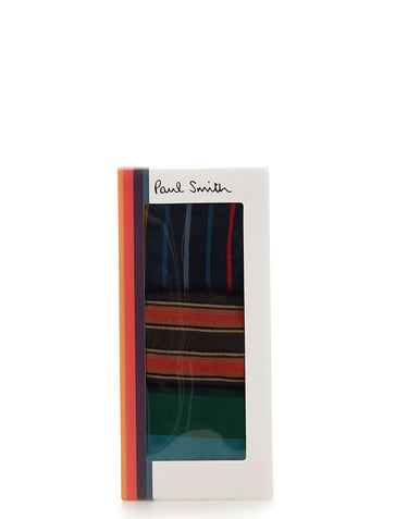 PAUL SMITH Set 3 paia di calze a righe MULTICOLOR Uomo 