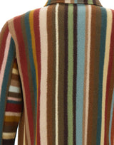 PAUL SMITH Cardigan con zip in lana "Signature Stripe" MULTICOLOR Uomo 