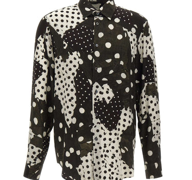 PAUL SMITH Camicia con stampa a pois MULTICOLOR Uomo 